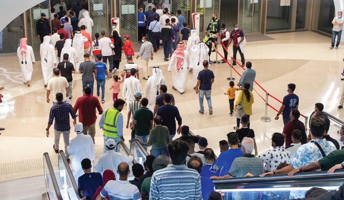 Lusail QNB Metro Station sets record during the Lusail Super Cup